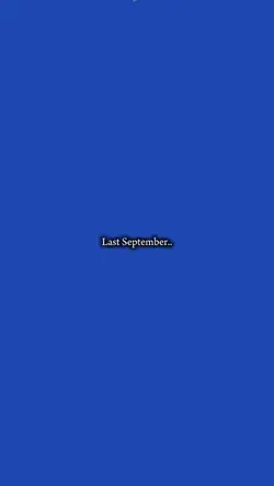 last/this September✨