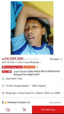 prank teman
