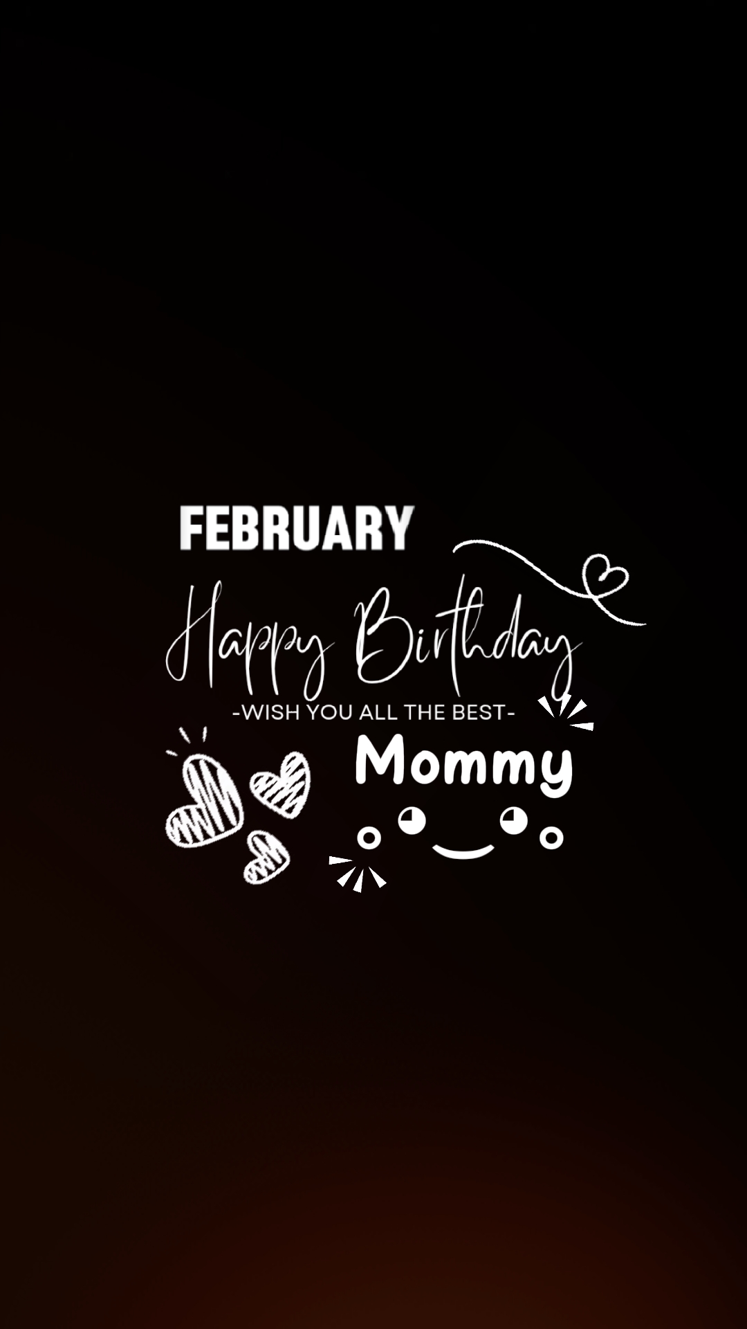 Hbd fevereiro mamãe