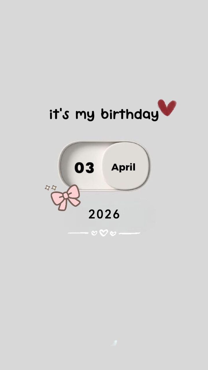 mon anniversaire 