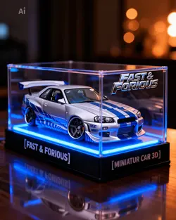 MINIATUR 3D CAR