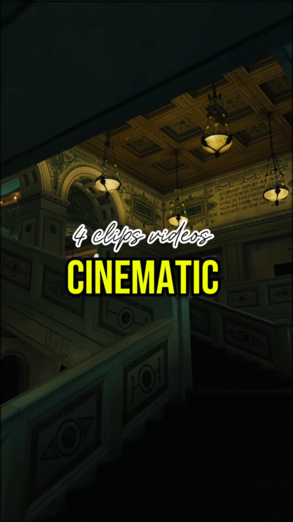 4 clips cinematic 