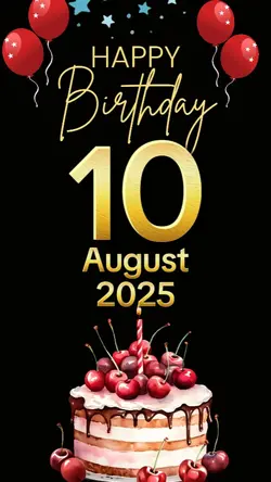 birthday 10 August 