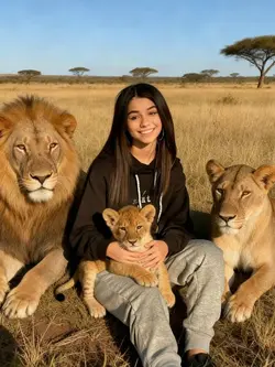Lion family