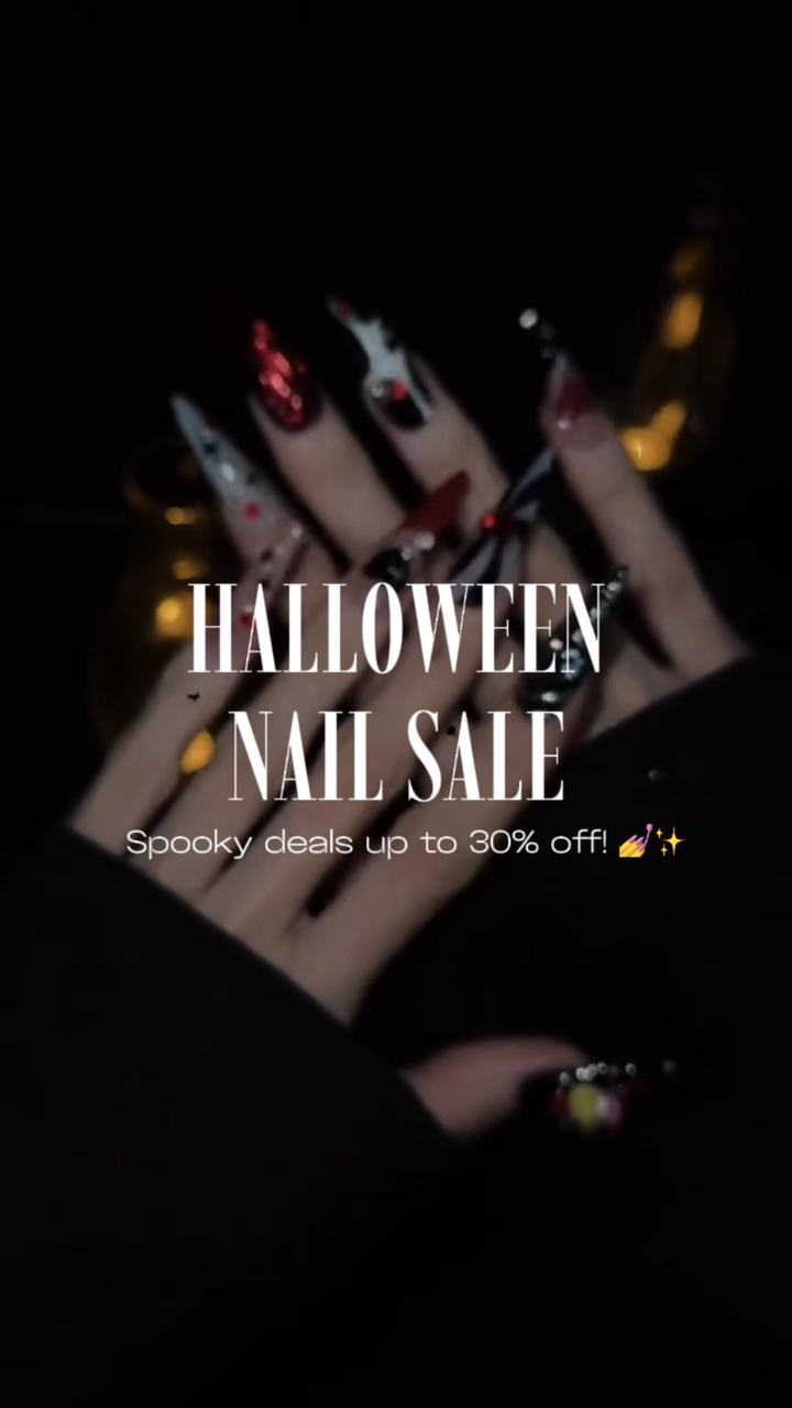 Unhas de halloween 👻