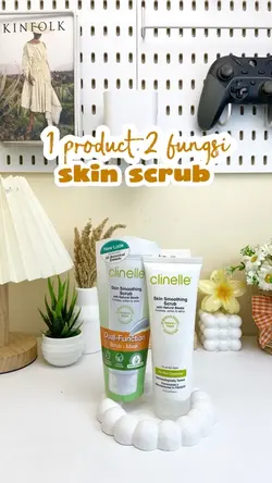 Skin smoothing scrub