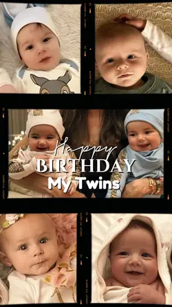 Birthday My Twins 