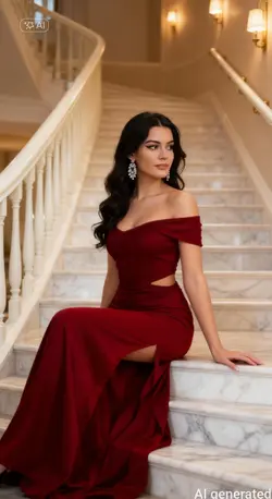 Red dress