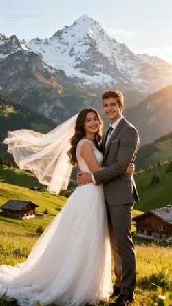 Wedding swiss alps