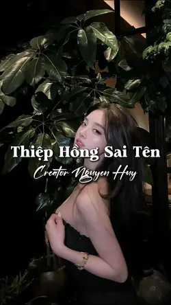Thiệp hồng sai tên