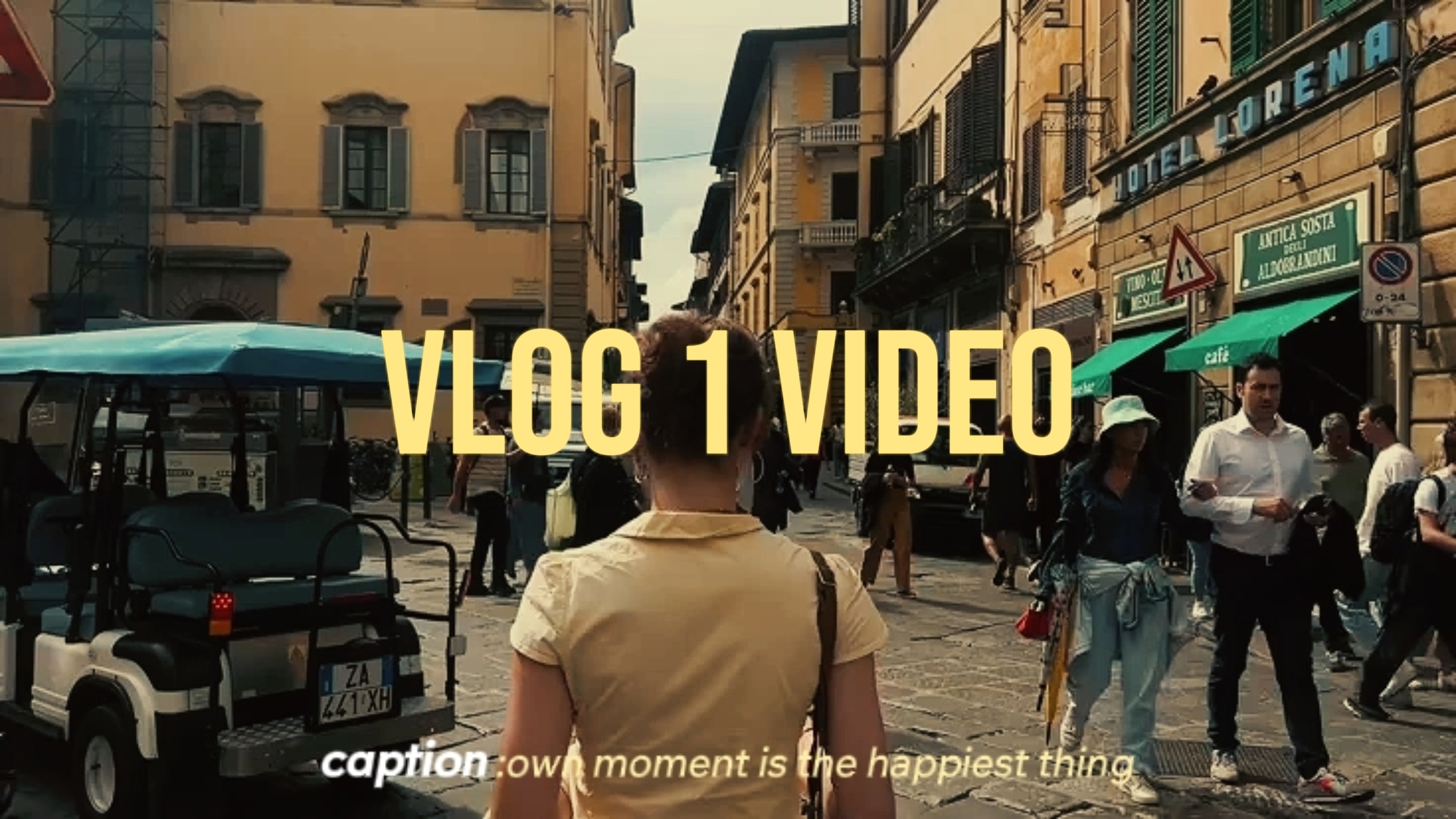 Vlog 1 vídeo 