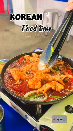 Korean food eastetic