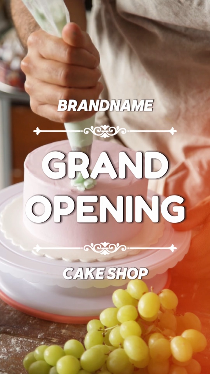Cake Shop Grand Open em MeninasNet