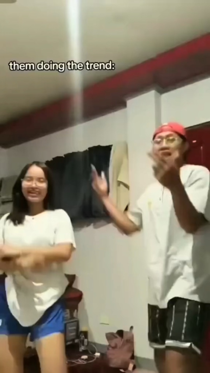 Them doing the trend