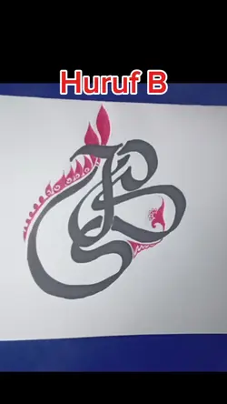 Kaligrafi Huruf
