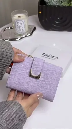 Purple wallet