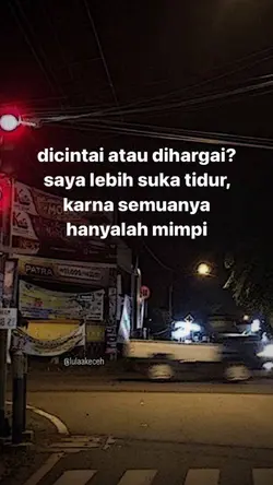 lebih suka tidur