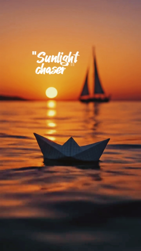 Lumière du soleil du chasseur de bateau
