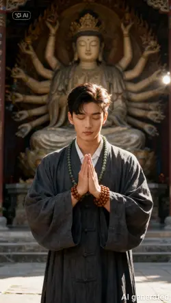 Ghép Ảnh Đi Chùa AI 