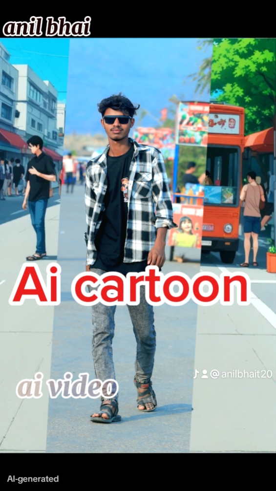 Ai personagem de desenho animado