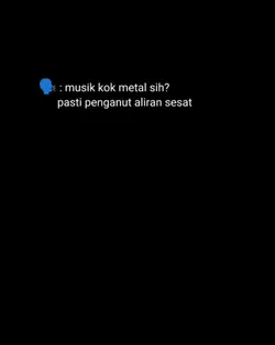 musik kok metal sih?
