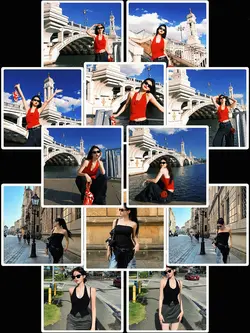 12 Photos Frame