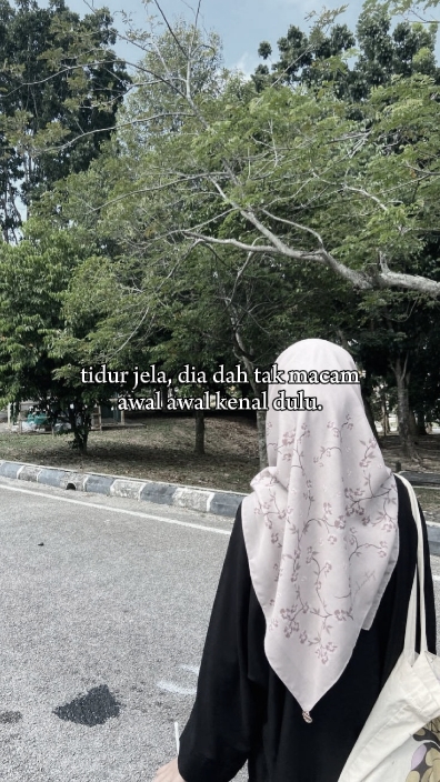 Dia tak macam dulu.