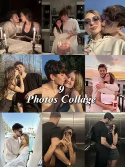 9 photos collage 