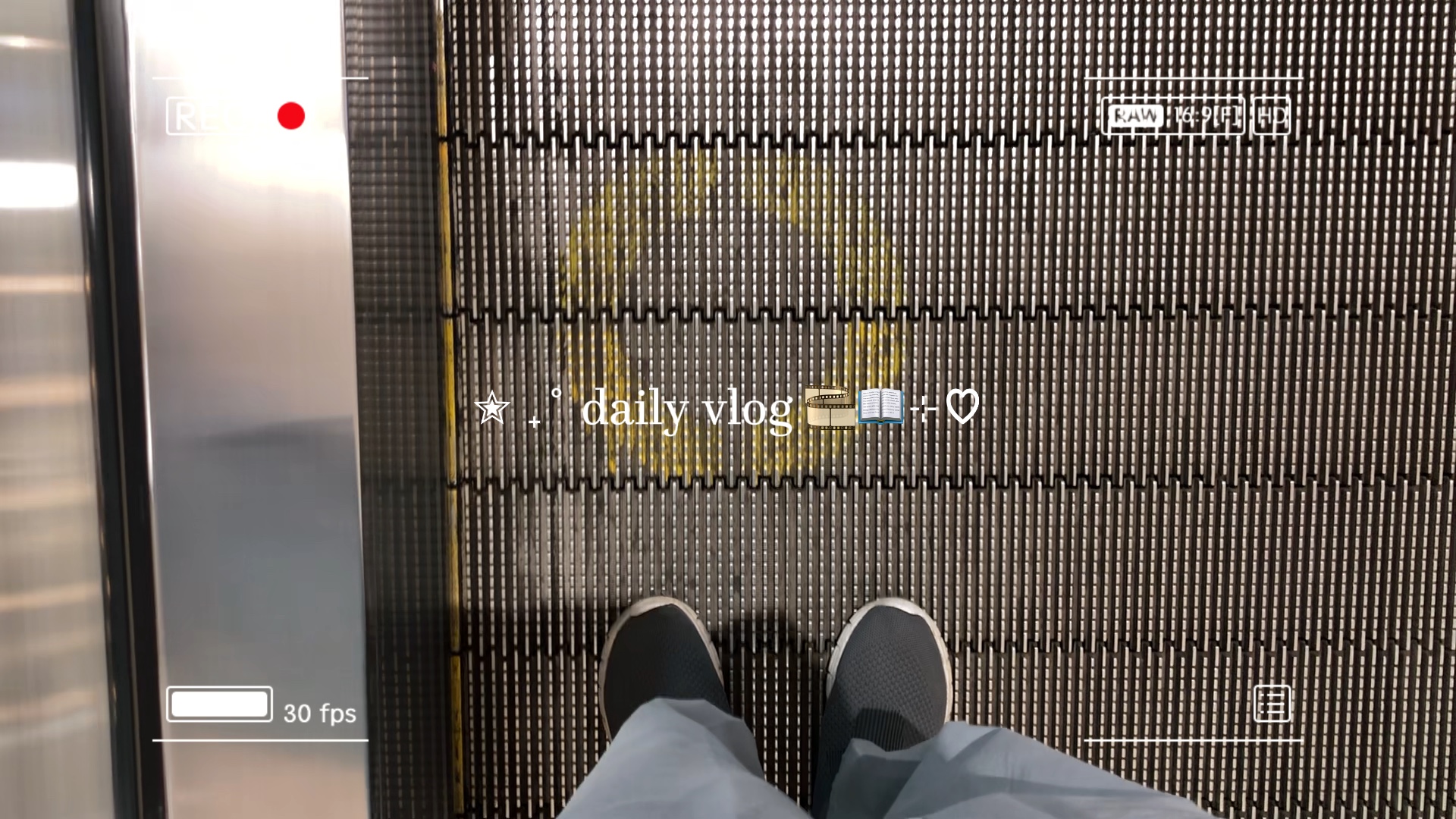 Estética do vlog diário