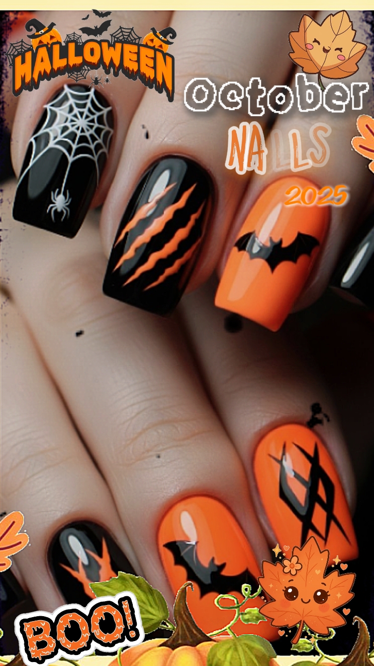 Uñas de Halloween