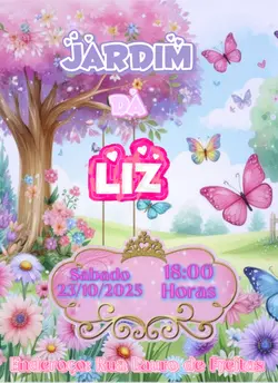 Convite Jardim