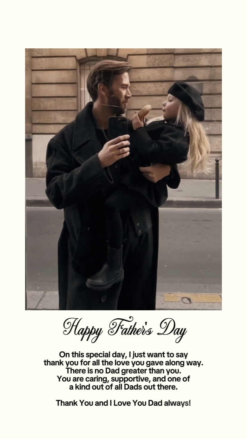 Message for my Dad