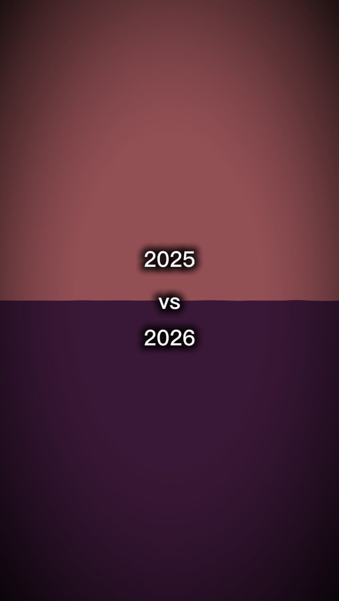 2025 vs 2026