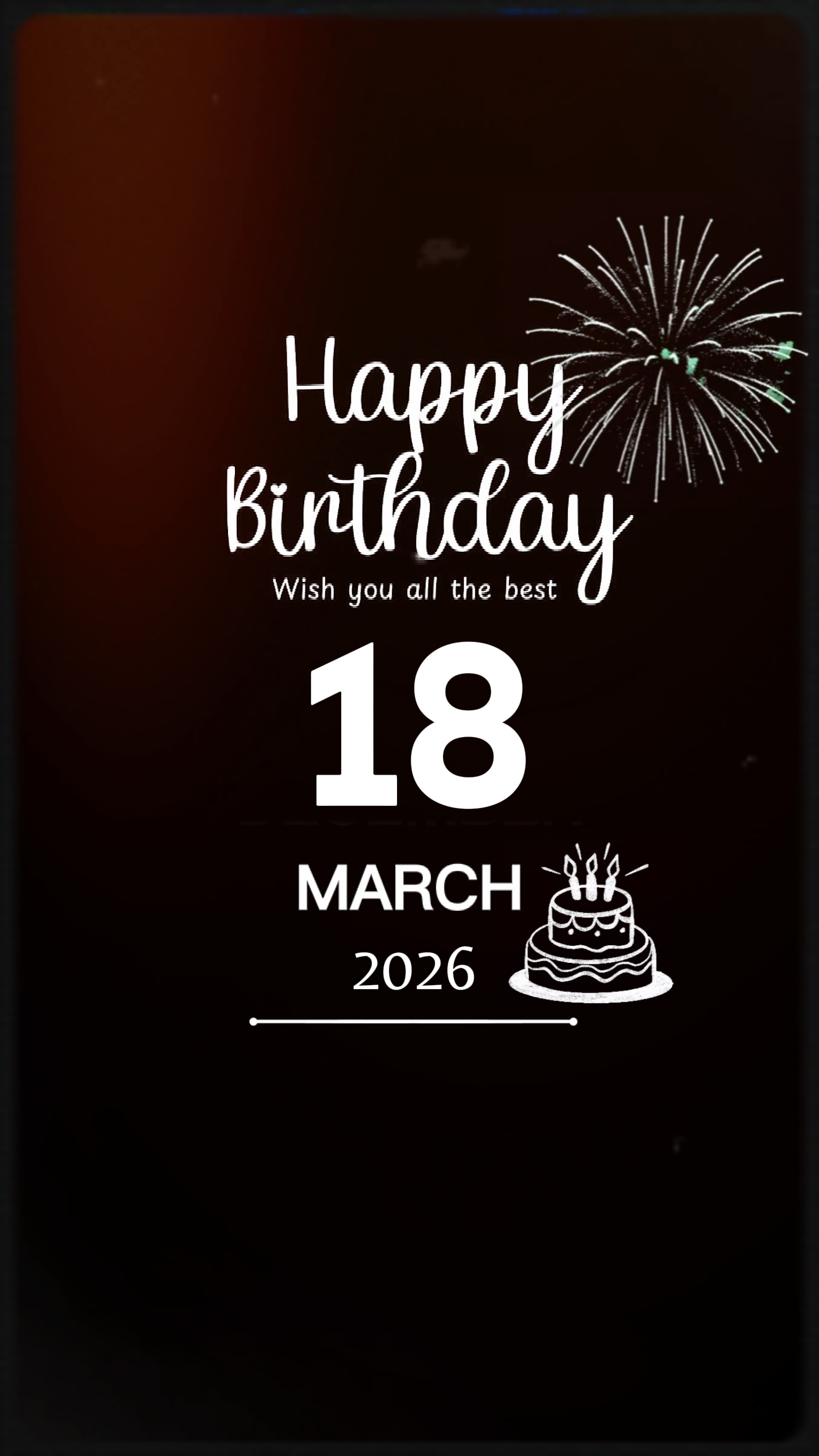 CUMPLEAÑOS 18 DE MARZO
