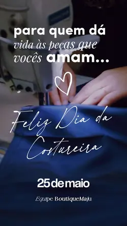 Dia da costureira
