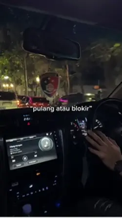 pulang atau blokir
