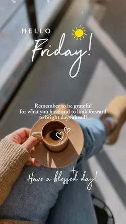 Hello Friday 🤍