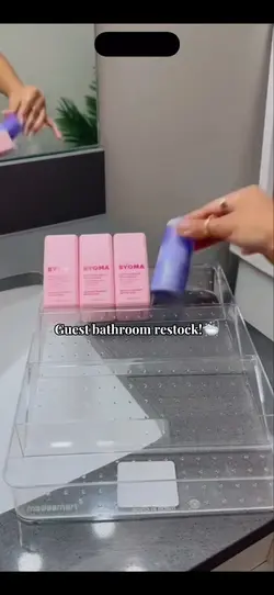 Guest bath restock