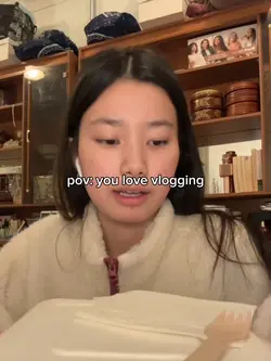 you love vlogging