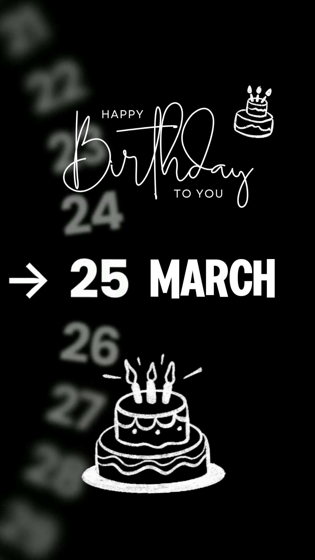 ULANG TAHUN 25 MARET