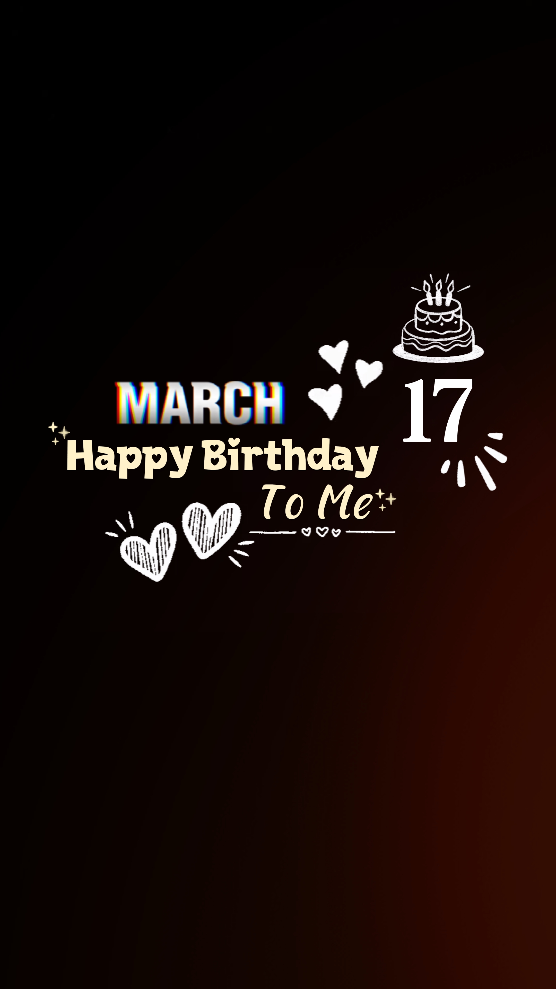 Hbd Para Mim, 17 De Março
