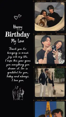 birthday my love 