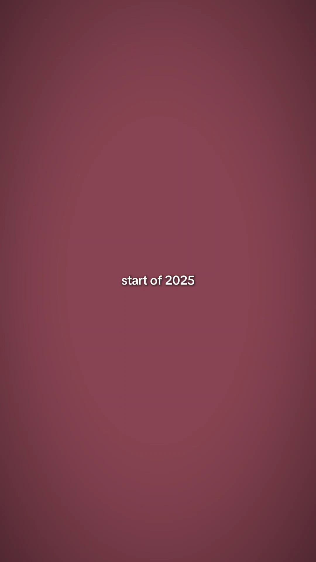 awal tahun 2025