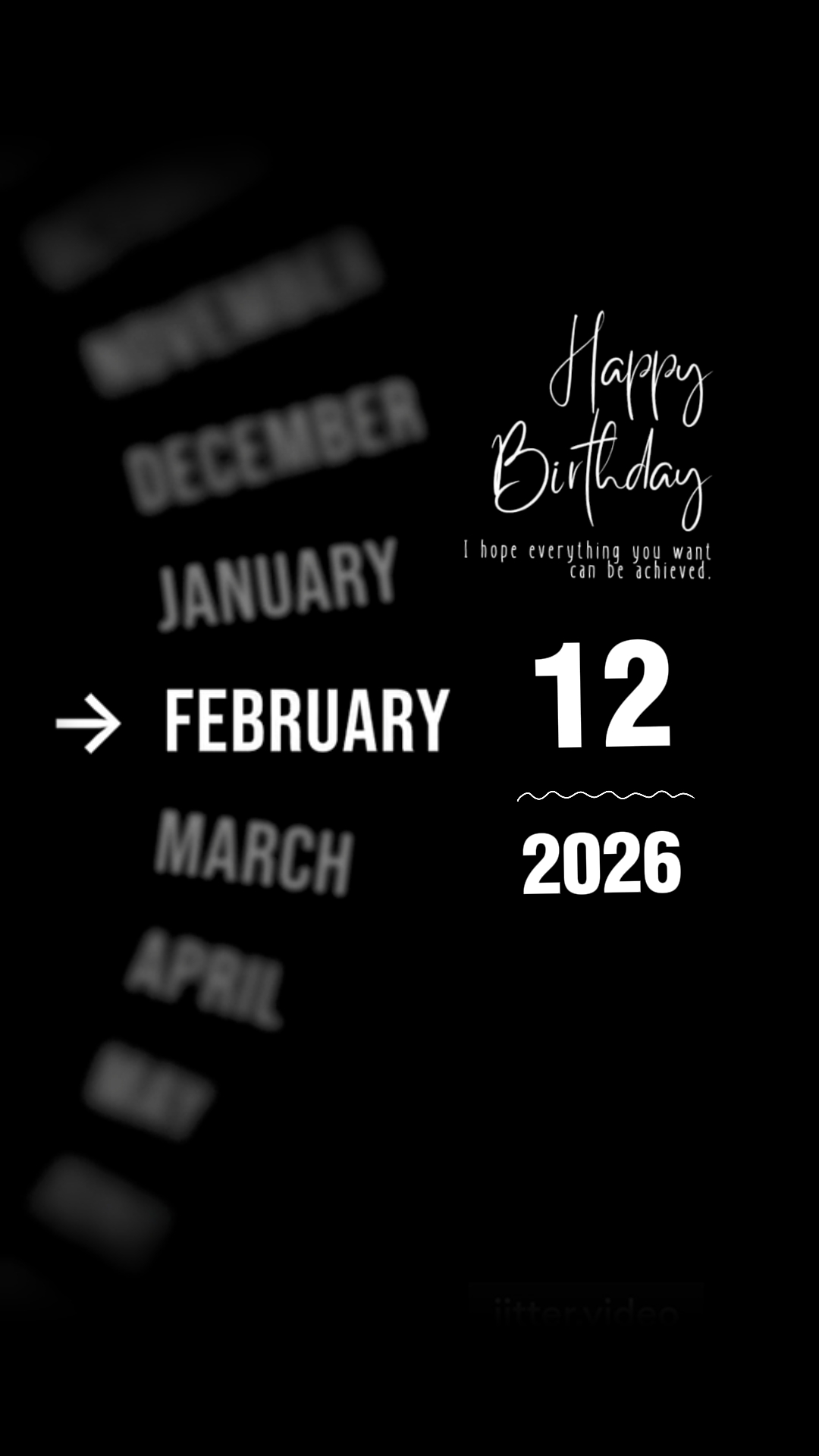 BDAY MY LOVE 12 FEBR