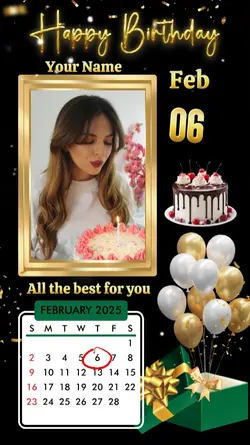 birthday 6 feb 2025