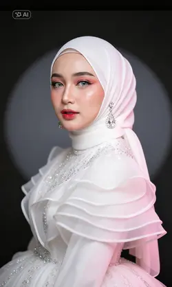 Hijab putih