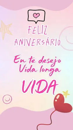 feliz aniversário 