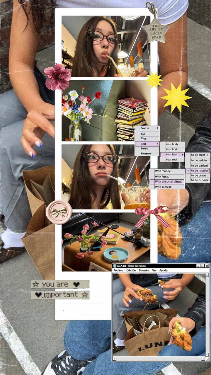Scrapbook style