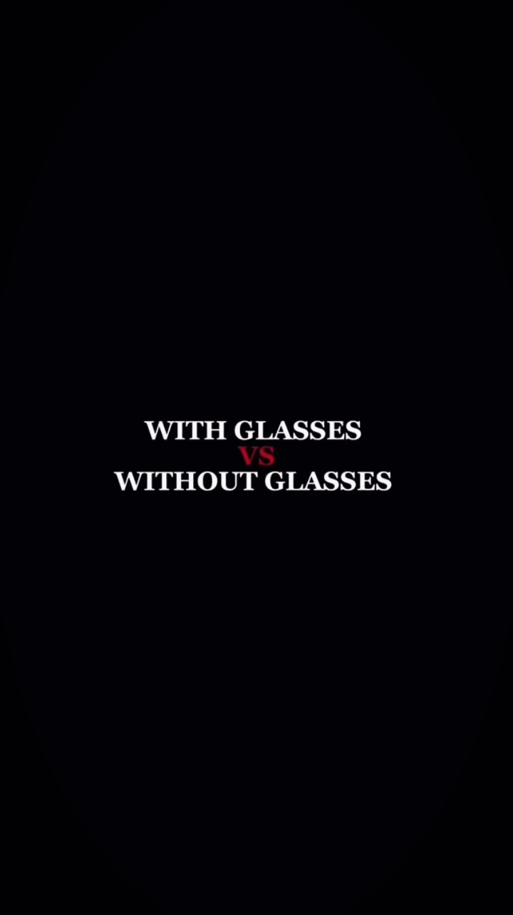 without glasses 
