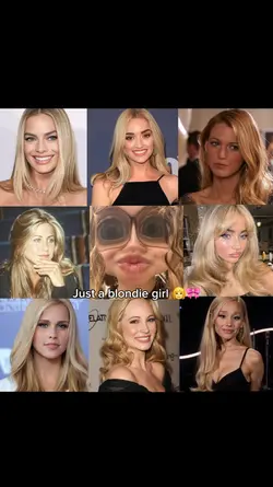 fille blondee